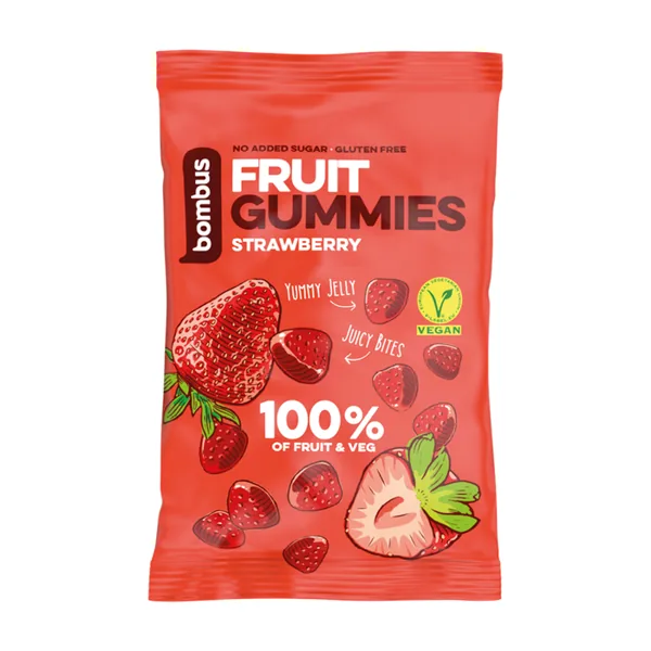 Bombus Gummies Erdbeere 35g