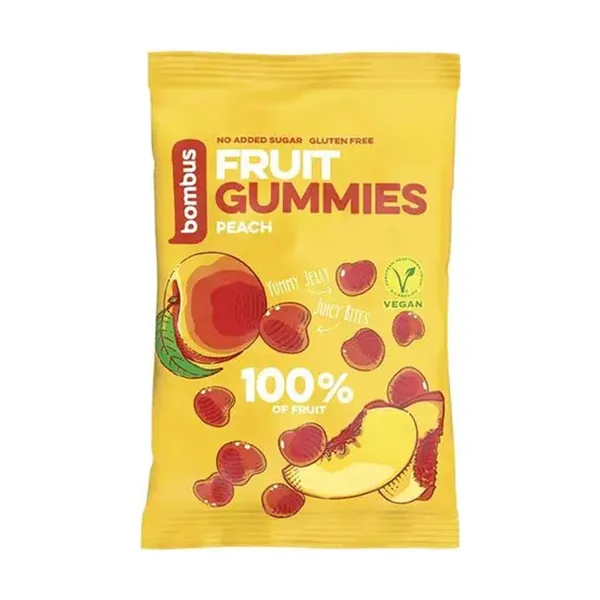 Bombus Pfirsich Gummies 35 g