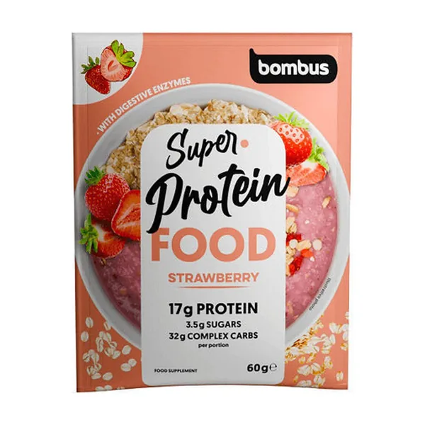 Bombus Protein-Porridge Erdbeere 60 g